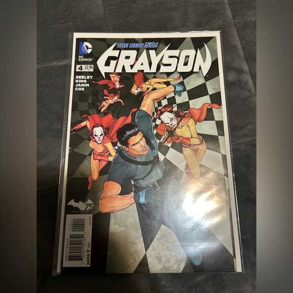 DC COMICS GRAYSON ISSUES 1-6, ANNUAL 1, and FUTURE’S END #1 - Picture 5 of 9